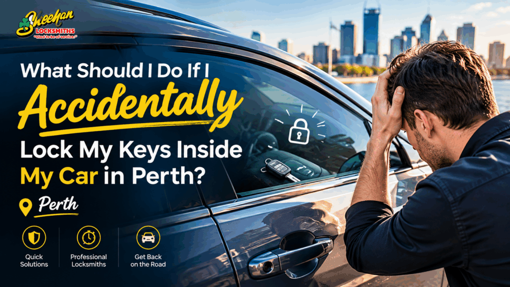 Locked keys inside car in Perth – mobile car locksmith service