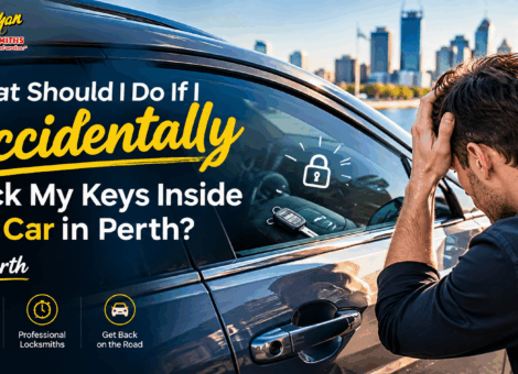 Locked keys inside car in Perth – mobile car locksmith service
