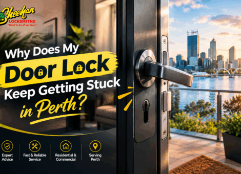 Door lock keeps getting stuck in Perth due to alignment or lock problems