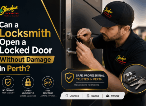 Can a Locksmith Open a Locked Door Without Damage in Perth?