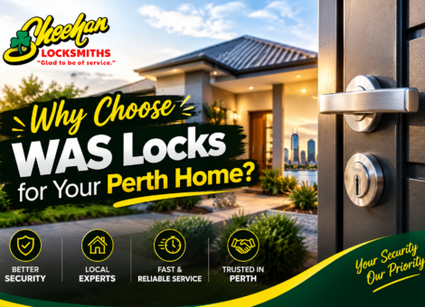 WAS lock installation for a Perth home meter box