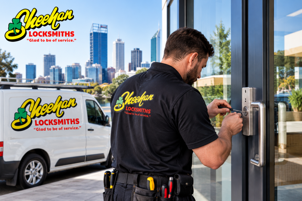 Locked out of business in Perth – Sheehan Locksmiths Perth