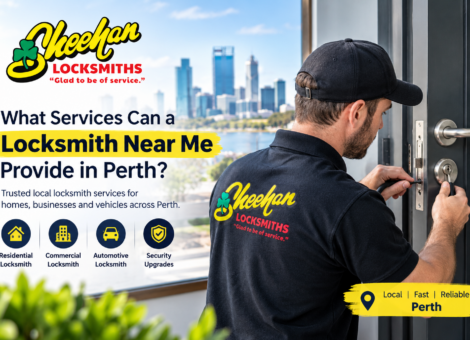 Locksmith near me Perth providing residential, commercial and security lock services