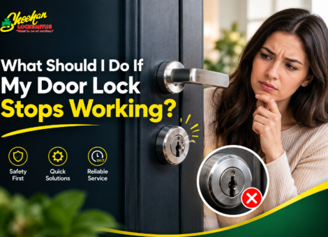 Door lock stops working and needs repair in Perth
